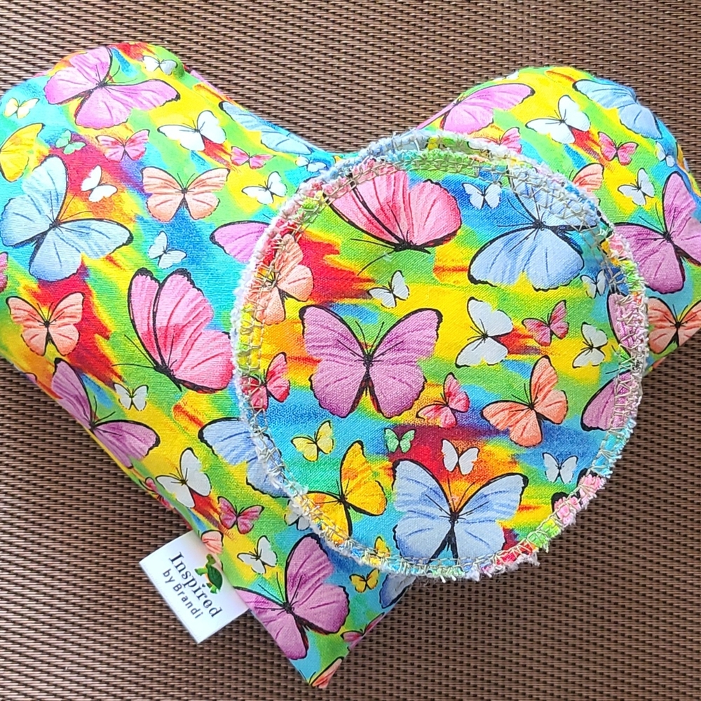 Colorful Butterfly Pillow Set